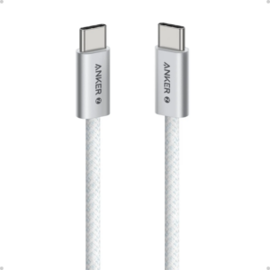 Anker Type C to Type C Braided Cable 240W 1m White