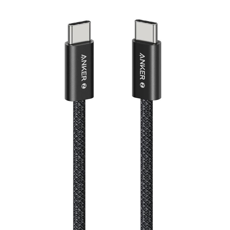 Anker Type C to Type C Braided Cable 240W 1.8m Black